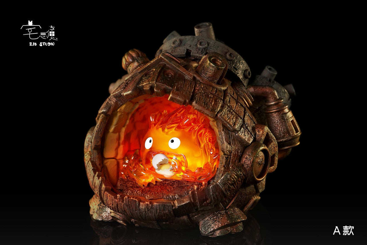 [Pre-Order] ZJB Studio - Statue - Howl's Moving Castle - Hayao Miyazaki Desktop Series Castle Calcifer