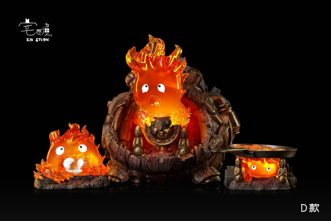 [Pre-Order] ZJB Studio - Statue - Howl's Moving Castle - Hayao Miyazaki Desktop Series Castle Calcifer