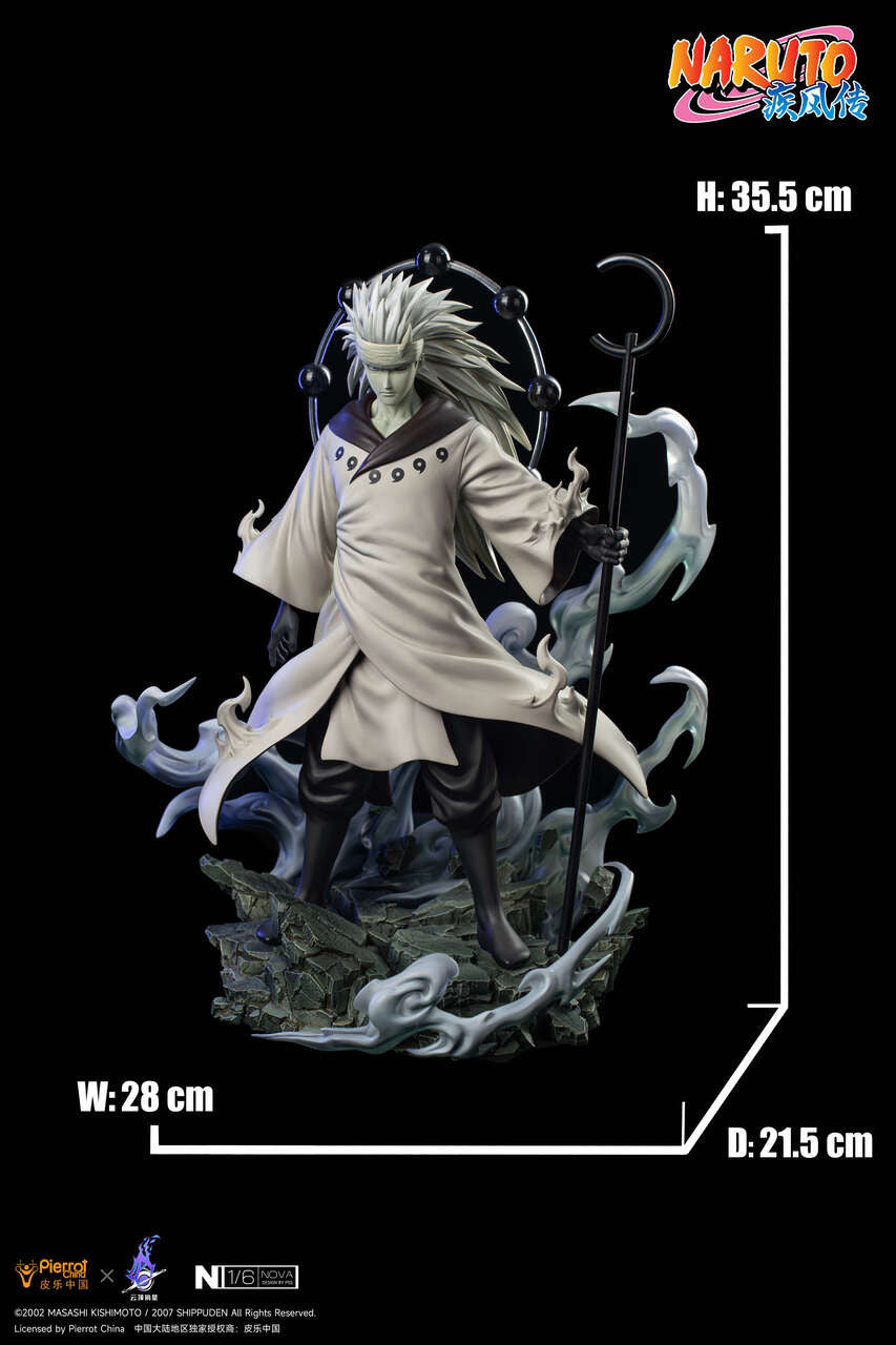 [Pre-Order] Pickstar Studio - Statue - Naruto - Officially Licensed Uchiha Madara & Uchiha Obito (Licensed)
