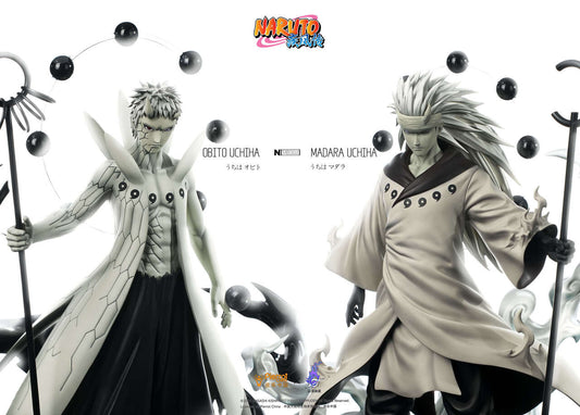 [Pre-Order] Pickstar Studio - Statue - Naruto - Officially Licensed Uchiha Madara & Uchiha Obito (Licensed)