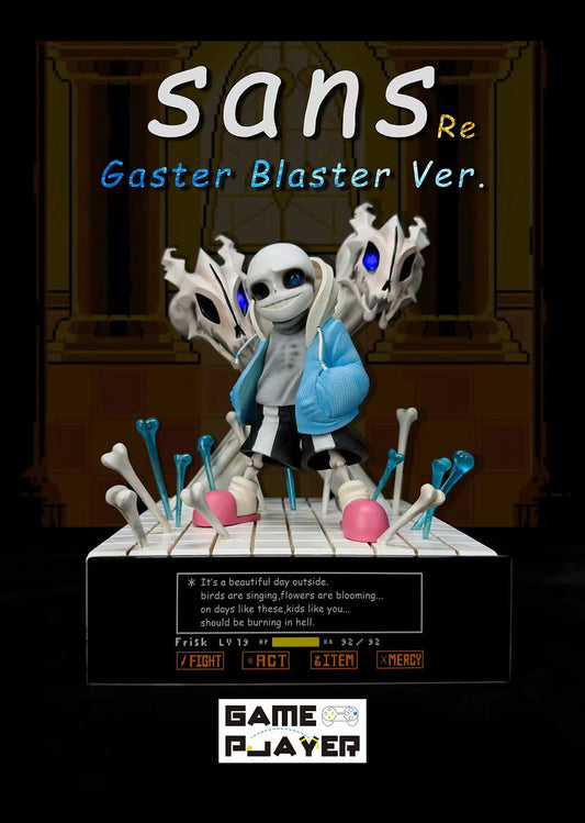 [Warehouse in Stock] GAME PLAYER Studio - Undertale - SANS-GB Gun Version