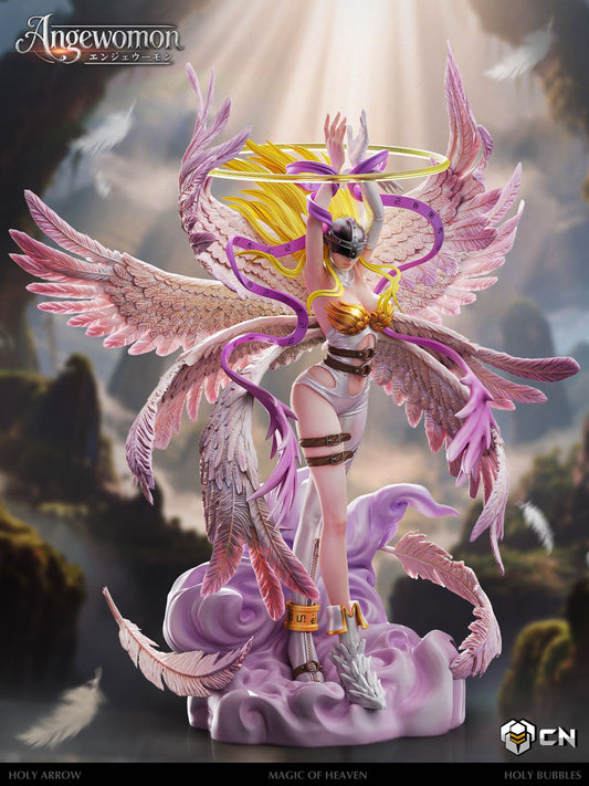 [Warehouse in Stock] Crazy Nest Studio - Statue - Digimon - Angewomon