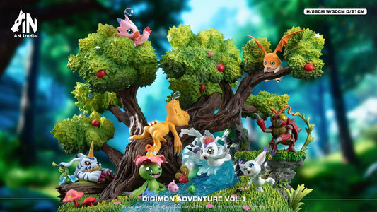 [Pre-Order] AN Studio - Statue - Digimon - Digimon Desktop Ecology Series #1