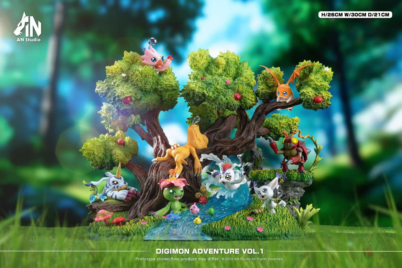 [Pre-Order] AN Studio - Statue - Digimon - Digimon Desktop Ecology Series #1
