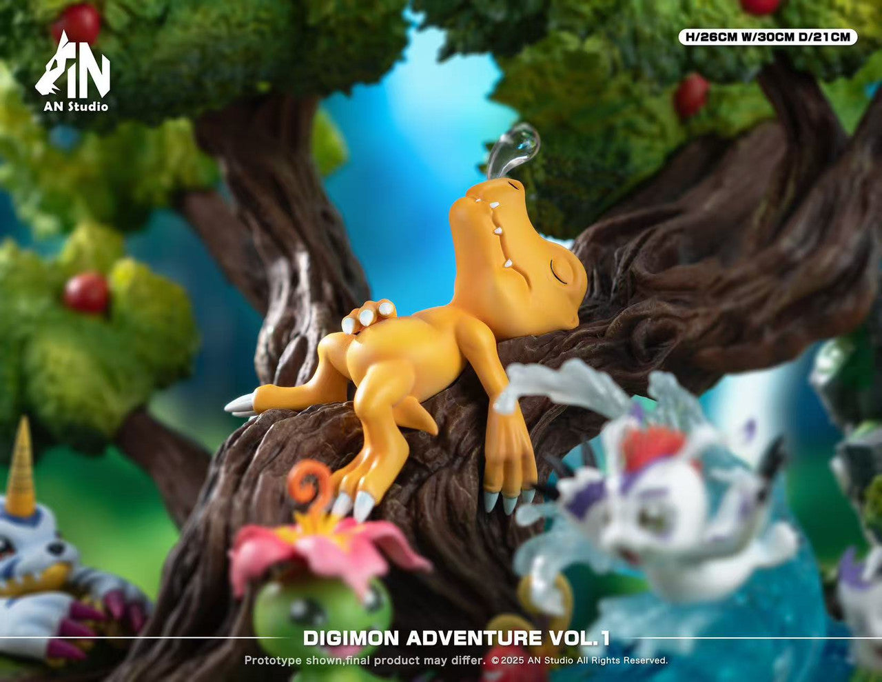 [Pre-Order] AN Studio - Statue - Digimon - Digimon Desktop Ecology Series #1
