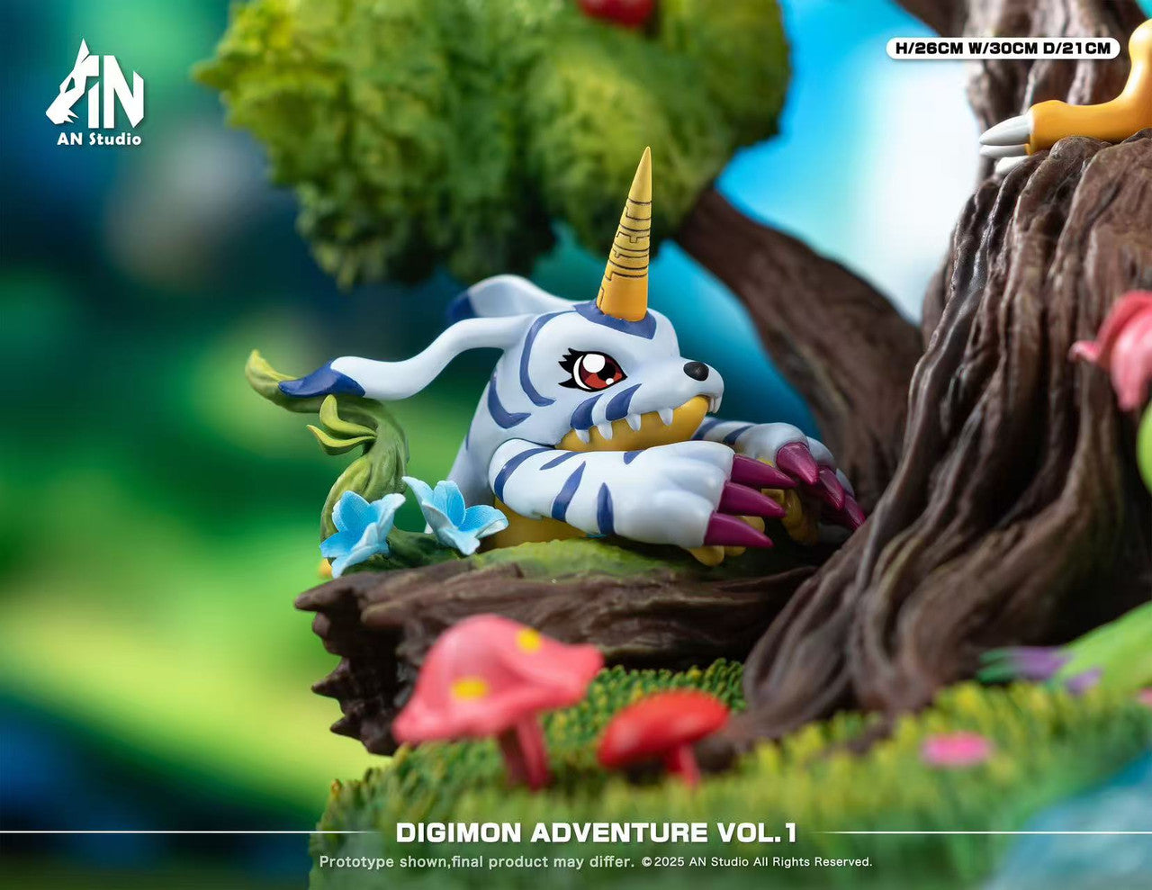[Pre-Order] AN Studio - Statue - Digimon - Digimon Desktop Ecology Series #1