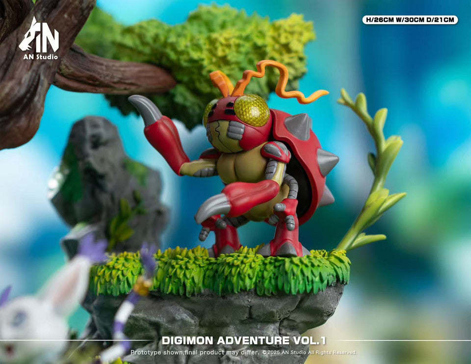 [Pre-Order] AN Studio - Statue - Digimon - Digimon Desktop Ecology Series #1