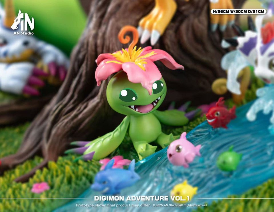 [Pre-Order] AN Studio - Statue - Digimon - Digimon Desktop Ecology Series #1