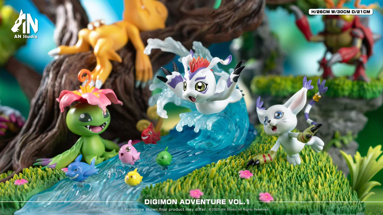 [Pre-Order] AN Studio - Statue - Digimon - Digimon Desktop Ecology Series #1