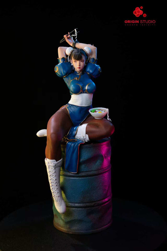 [Pre-Order Closed] Origin Studio - Statue - Street Fighter - light statue female fighter Chun-Li