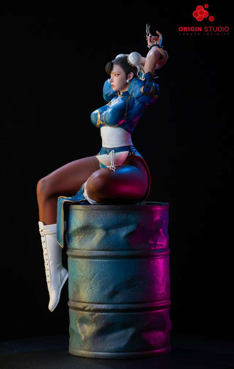 [Pre-Order] Origin Studio - Statue - Street Fighter - light statue female fighter Chun-Li