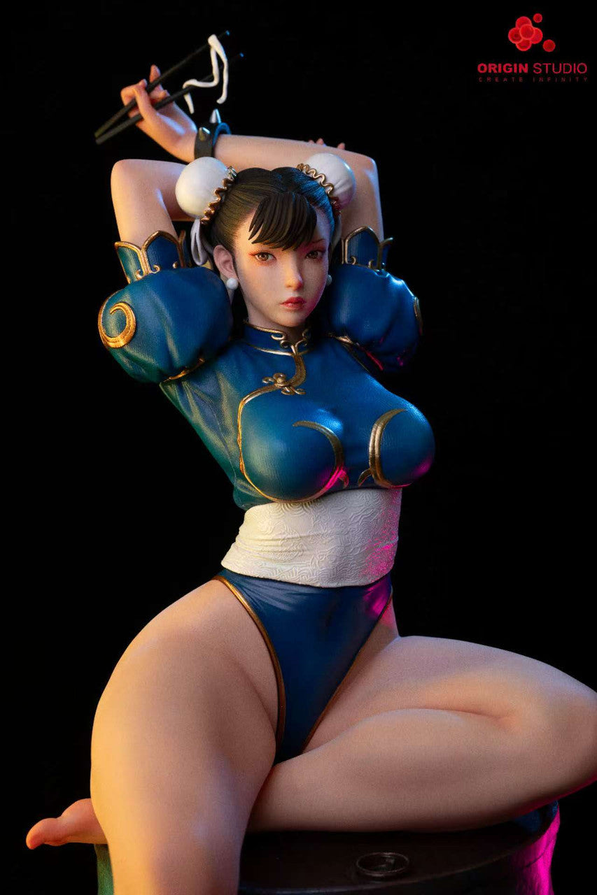 [Pre-Order] Origin Studio - Statue - Street Fighter - light statue female fighter Chun-Li