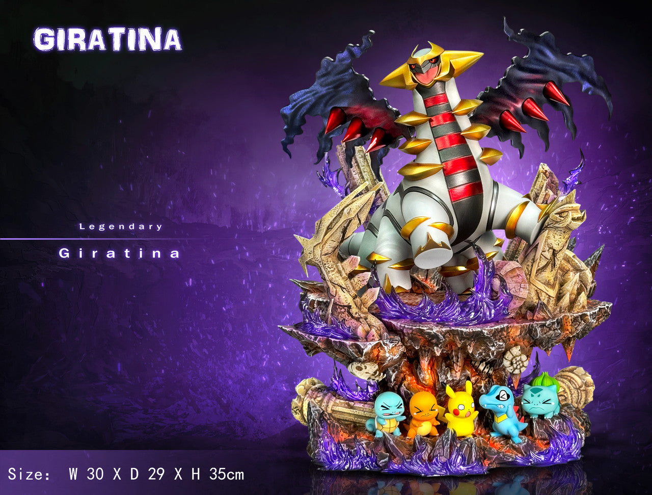 [Warehouse in Stock] PPAP Studio - Statue - Pokémon Ghost Dragon's Threat