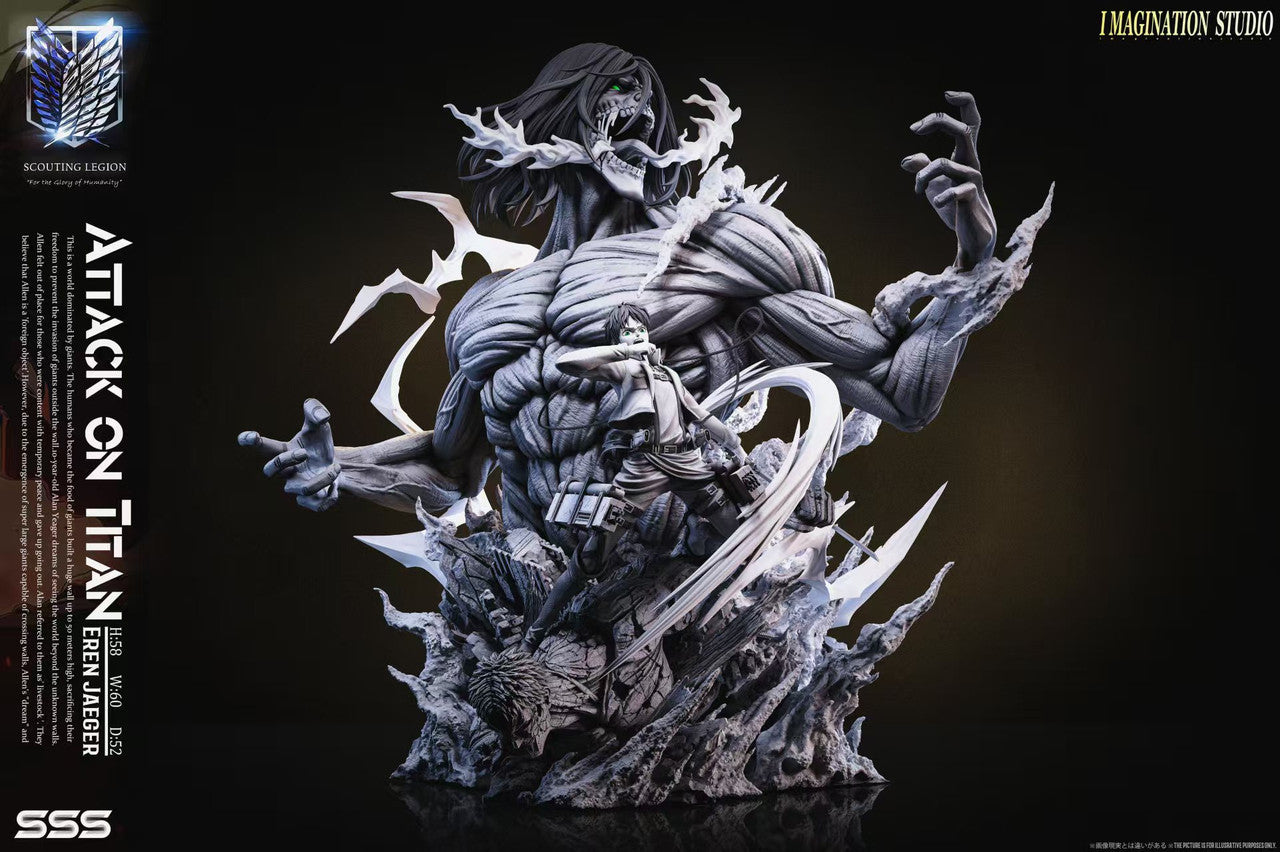 [Pre-Order] Imagination Studio - Statue - Attack on Titan - Eren