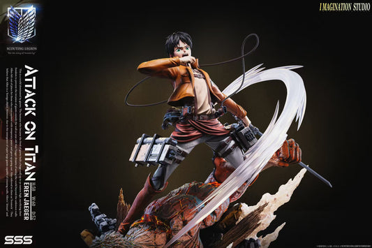 [Pre-Order Closed] Imagination Studio - Statue - Attack on Titan - Eren