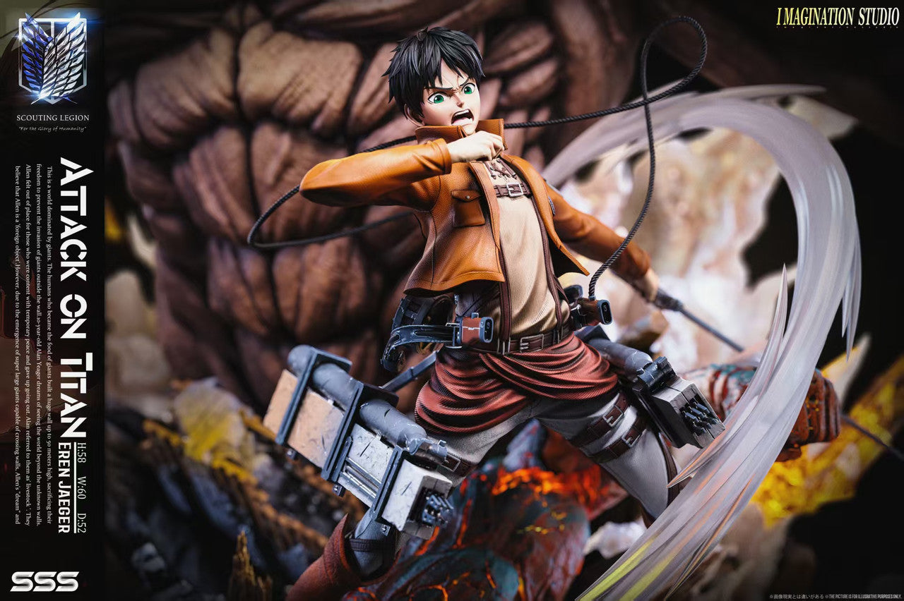 [Pre-Order] Imagination Studio - Statue - Attack on Titan - Eren