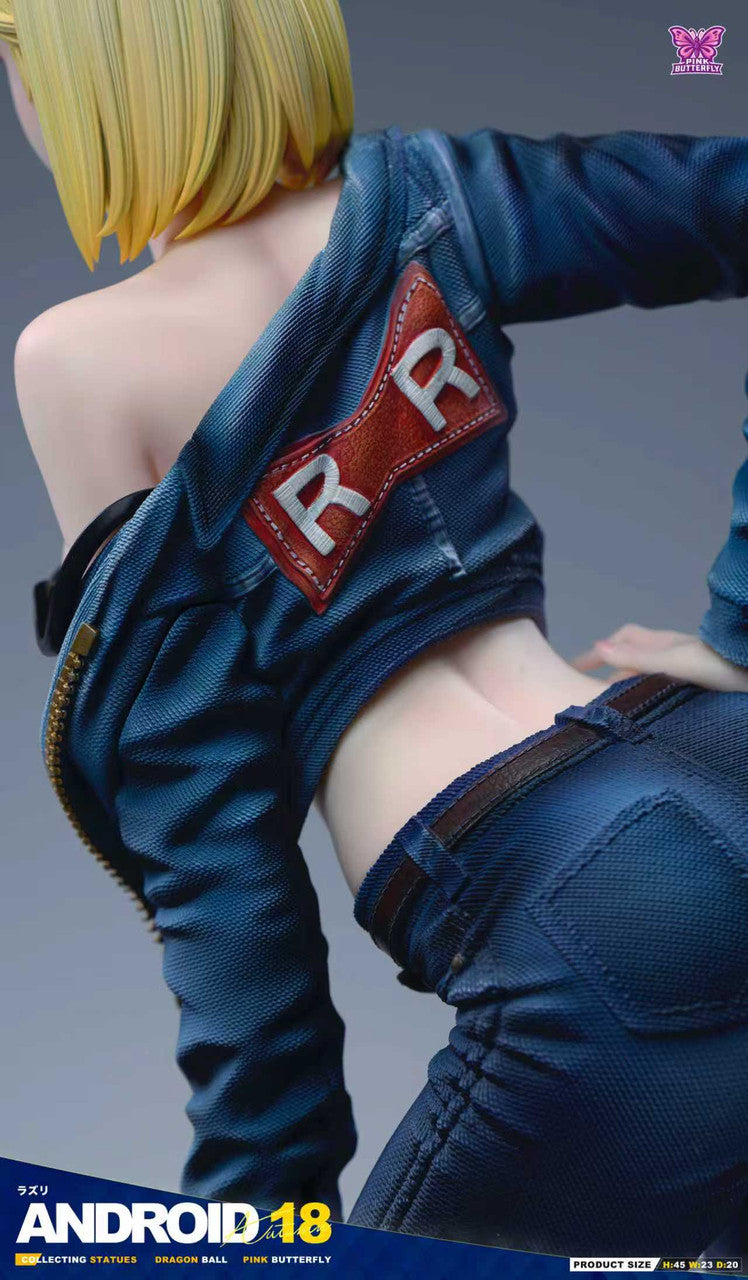 [Pre-Order] PINK BUTTERFLY Studio - Statue - Dragon Ball - Android 18