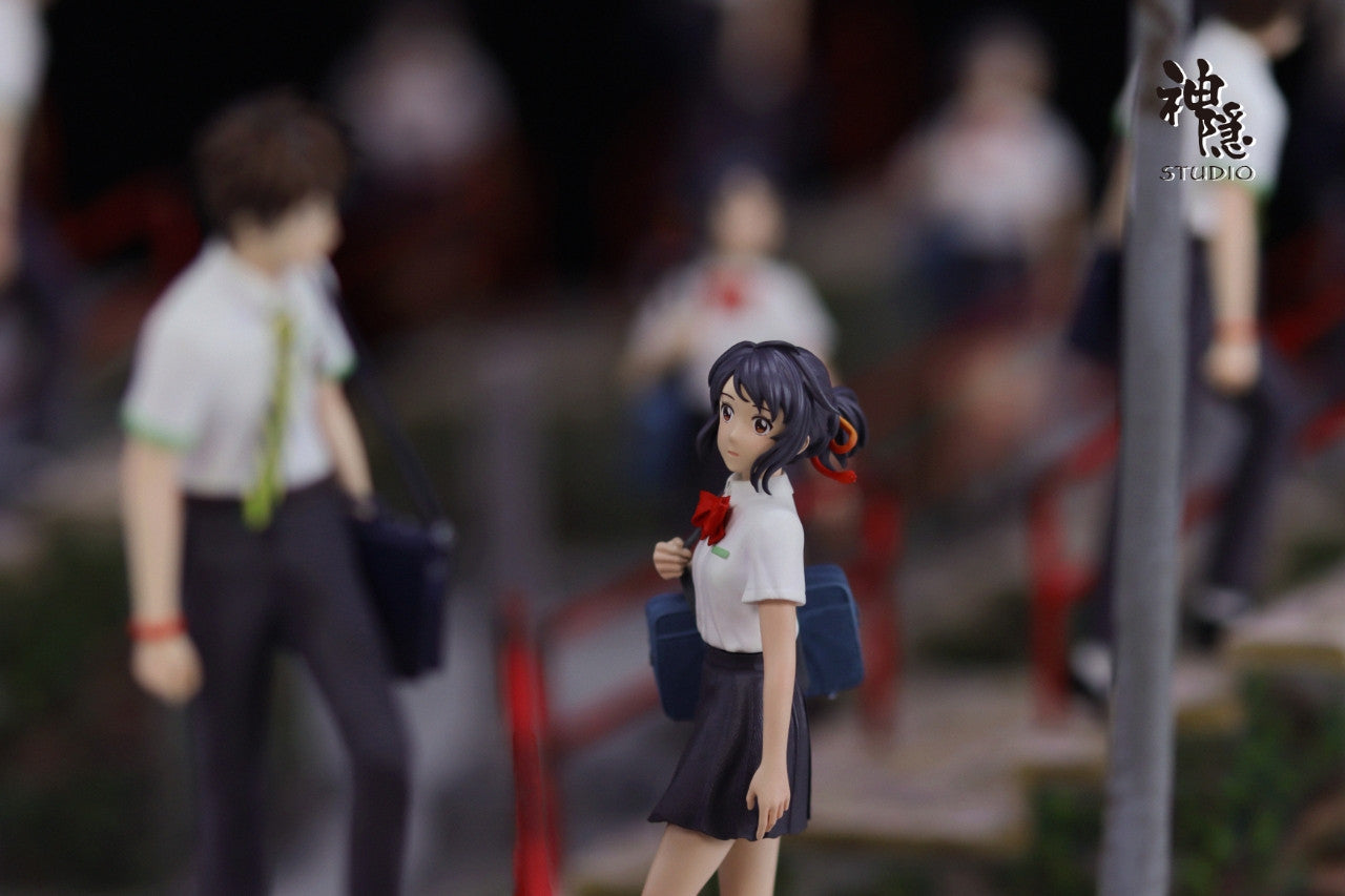 [Warehouse in Stock] Shen Yin Studio - Statue - Your Name - Silhouette Moment Series Mitsuha Miyamizu & Taki Tachibana