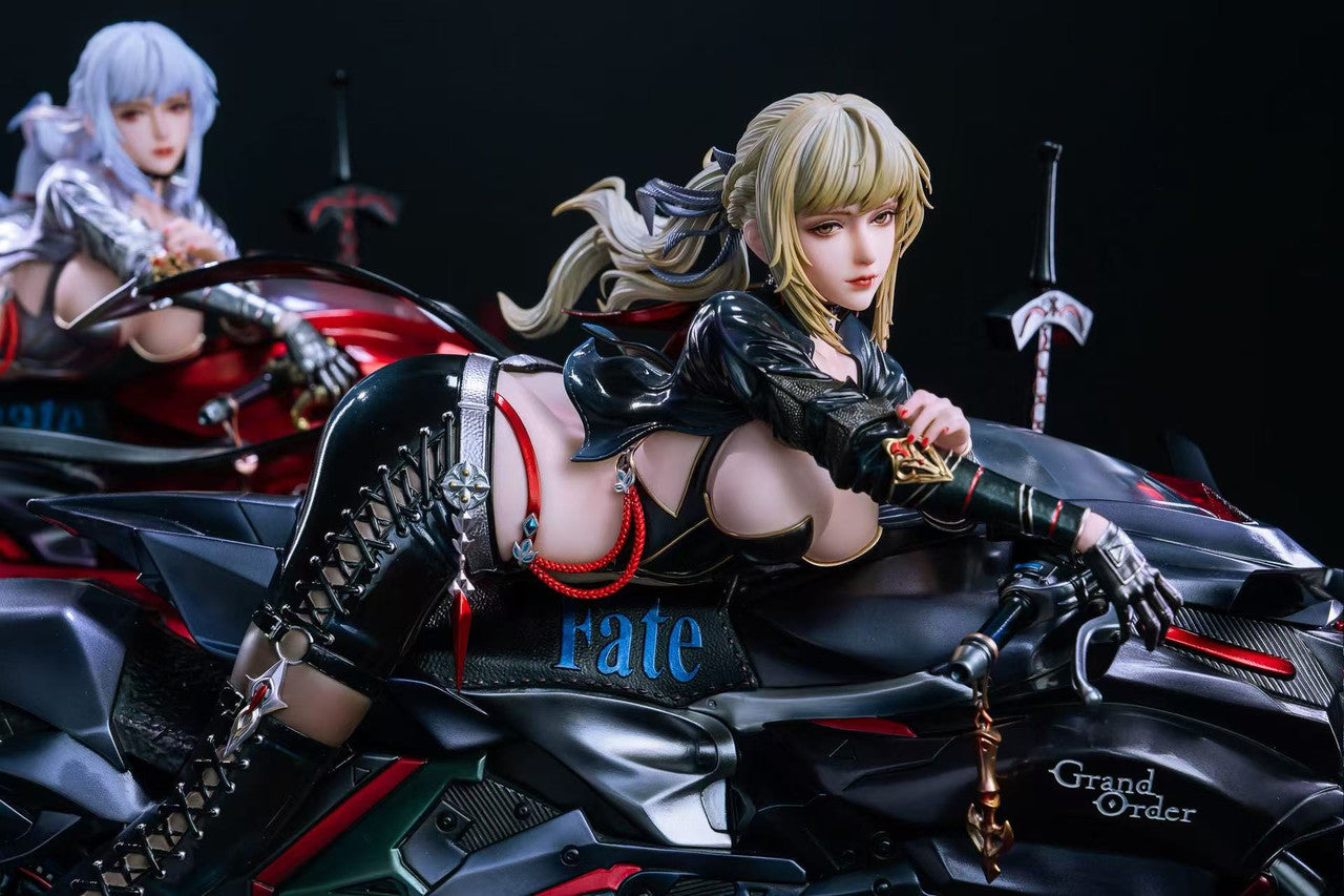 [Warehouse in Stock] DT Studio & UME Studio - Statue - Fate Series - Saber Alter Artria Pendragon Motorcycle