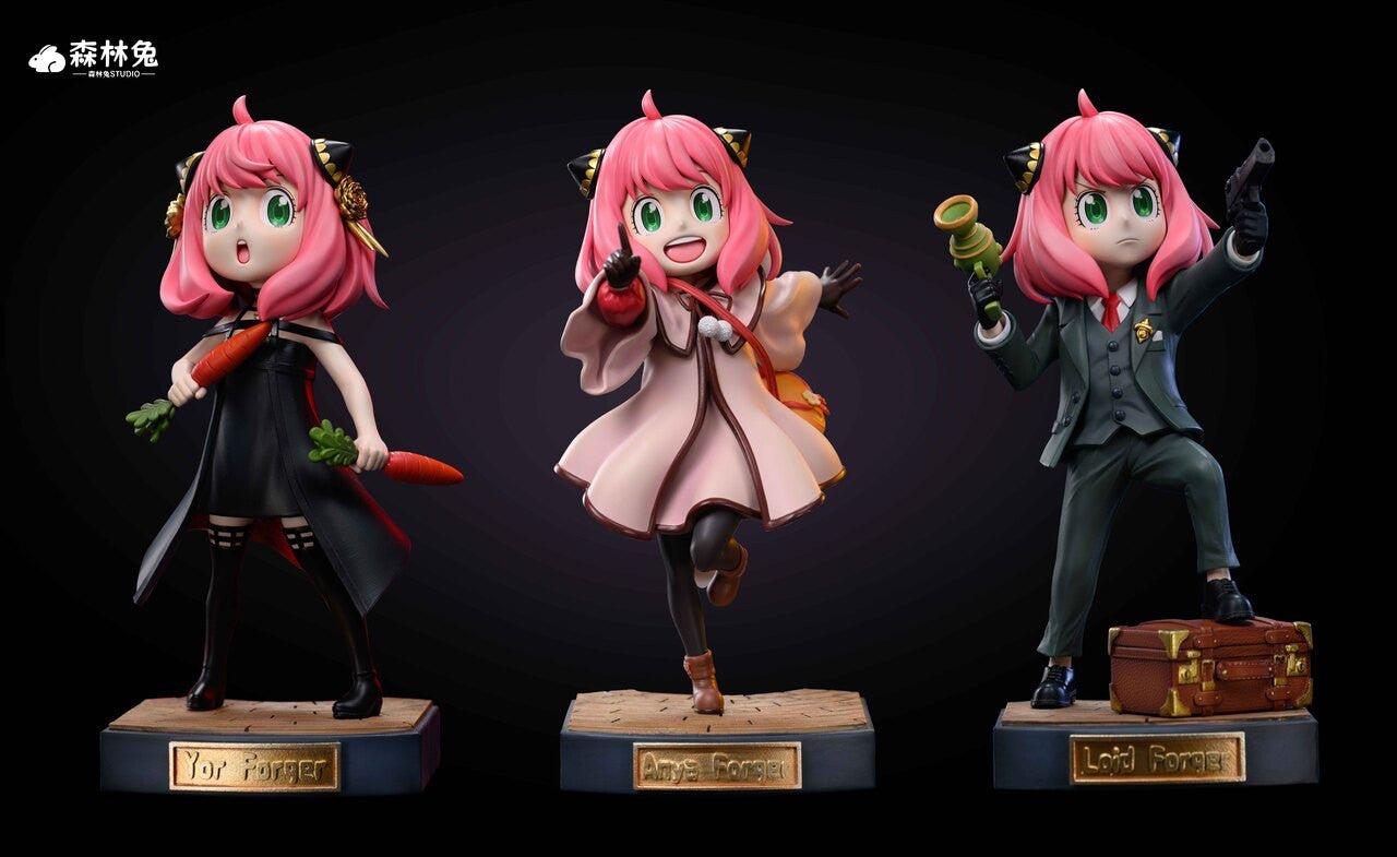 [Pre-Order] Forest Rabbit Studio - Statue - Spy x Family - Anya Cos Family