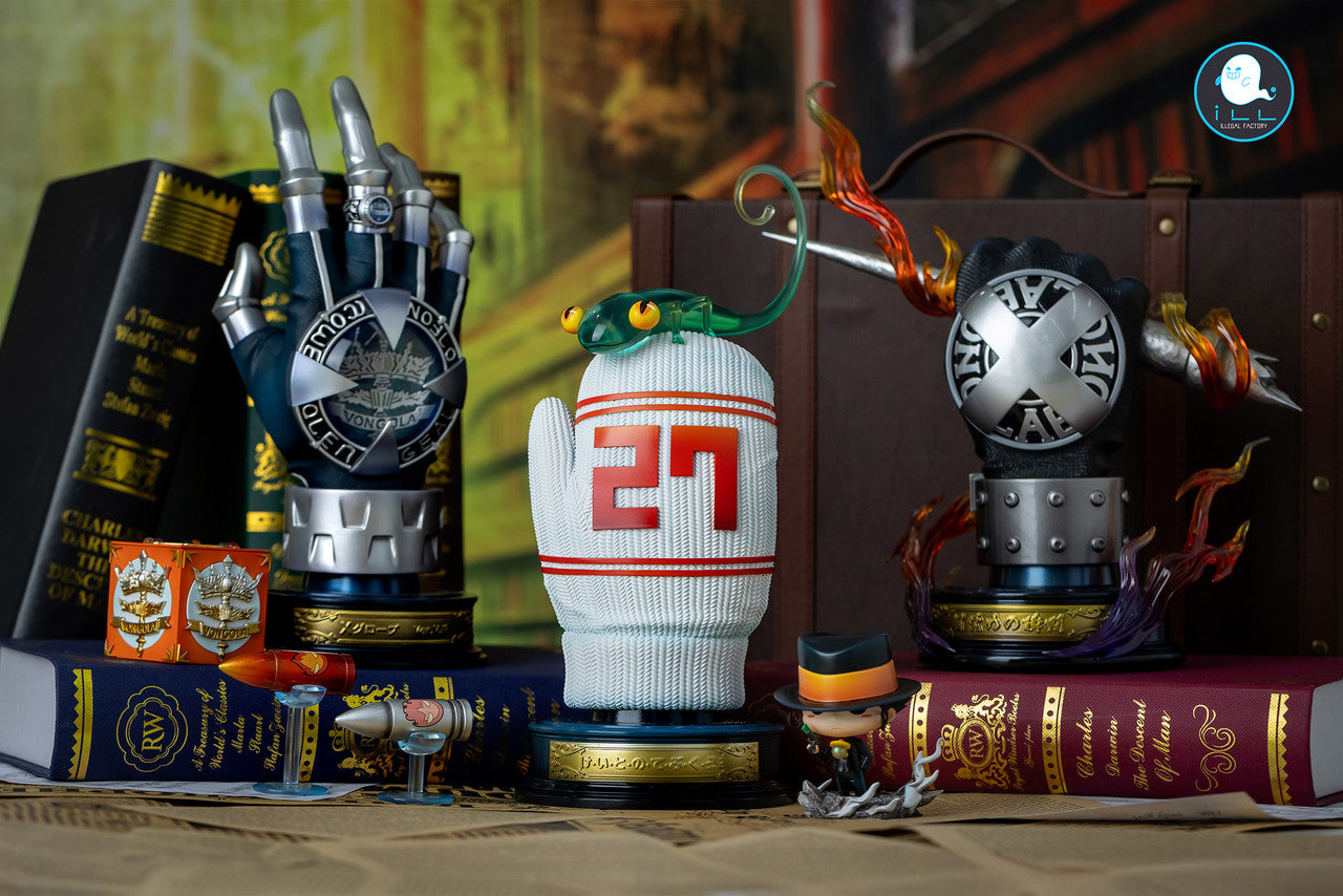 [Pre-Order] ILLegal Factory Studio - Statue - Hot Blood Soul 016 Tsunayoshi Sawada Cotton Gloves & Reborn X Gloves 3.0
