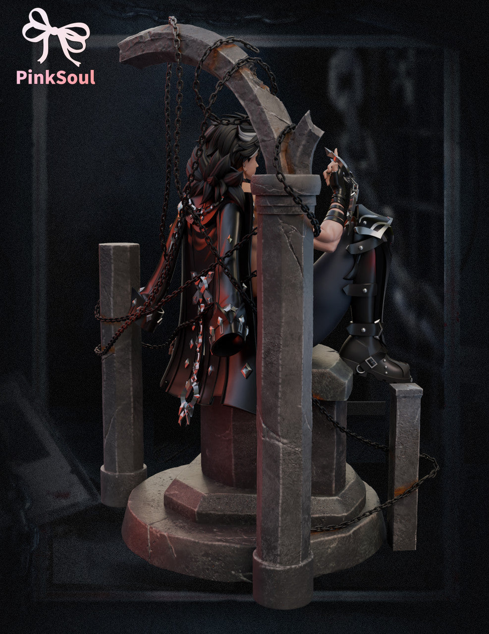 [Pre-Order] Pinksoul Studio - Statue - Genshin Impact - Wriothesley