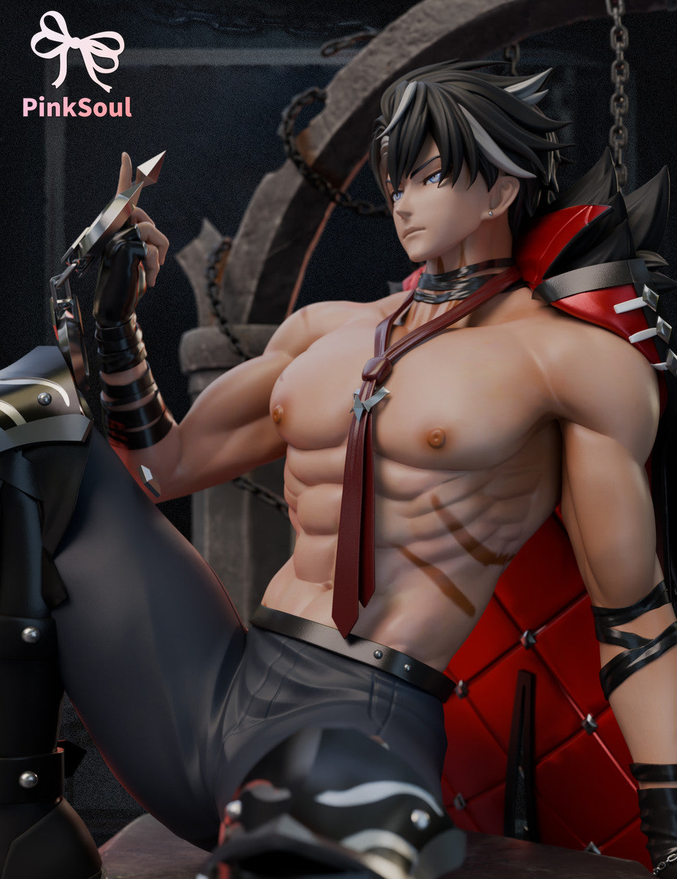 [Pre-Order] Pinksoul Studio - Statue - Genshin Impact - Wriothesley