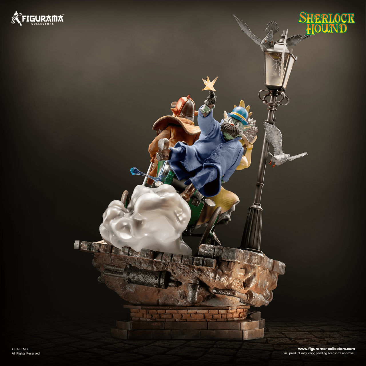 [Pre-Order Closed] Figurama Collectors - Statue - Sherlock & Watson & Mrs. Hudson with LED (Licensed)