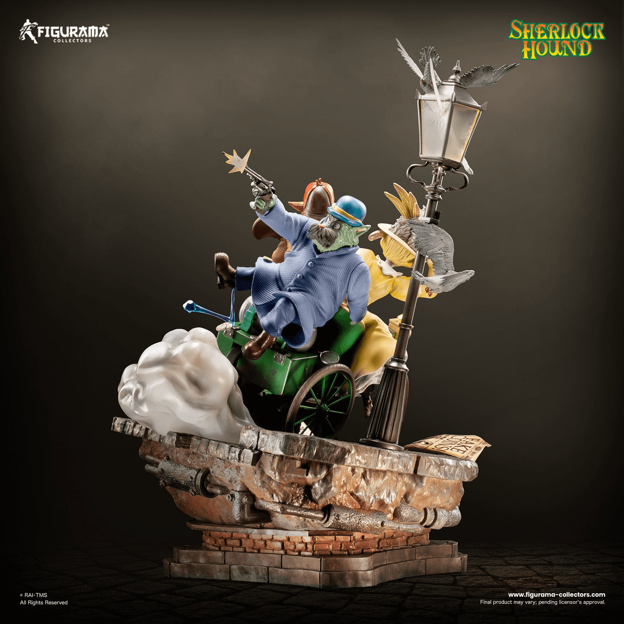 [Pre-Order Closed] Figurama Collectors - Statue - Sherlock & Watson & Mrs. Hudson with LED (Licensed)