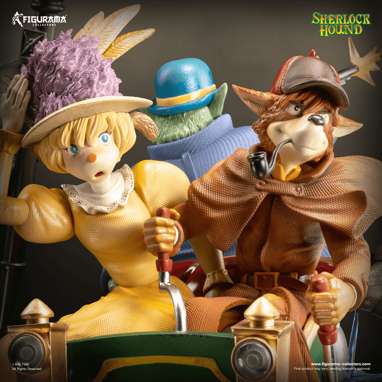 [Pre-Order Closed] Figurama Collectors - Statue - Sherlock & Watson & Mrs. Hudson with LED (Licensed)