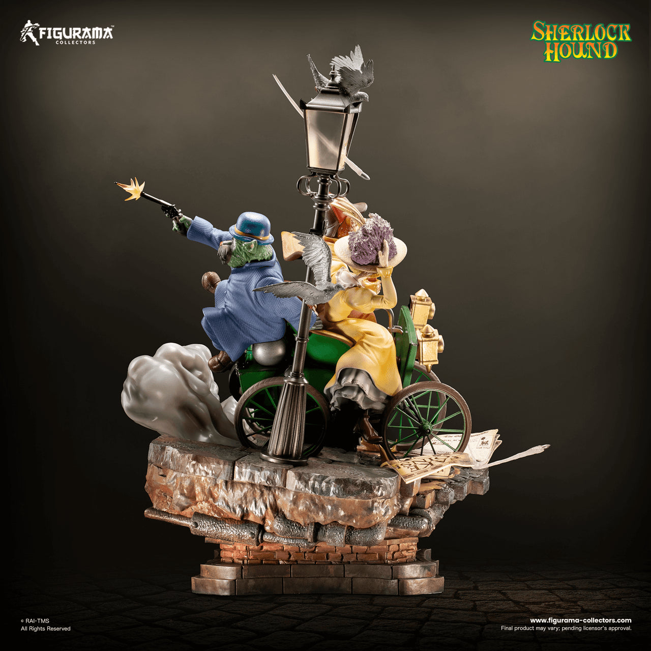 [Pre-Order Closed] Figurama Collectors - Statue - Sherlock & Watson & Mrs. Hudson with LED (Licensed)