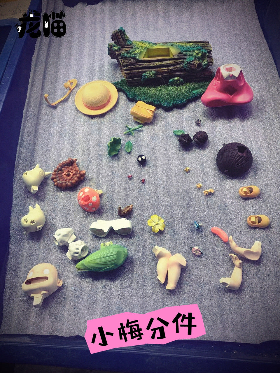 [Pre-Order] LongMiao Studio - Statue - My Neighbor Totoro - Hayao Miyazaki's Ecological Scene Mei Holding Corn