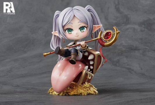 [Pre-Order] RA Studio - Statue - Frieren: Beyond Journey's End - Cute Winter Clothes Frieren Treasure Chest Fortune