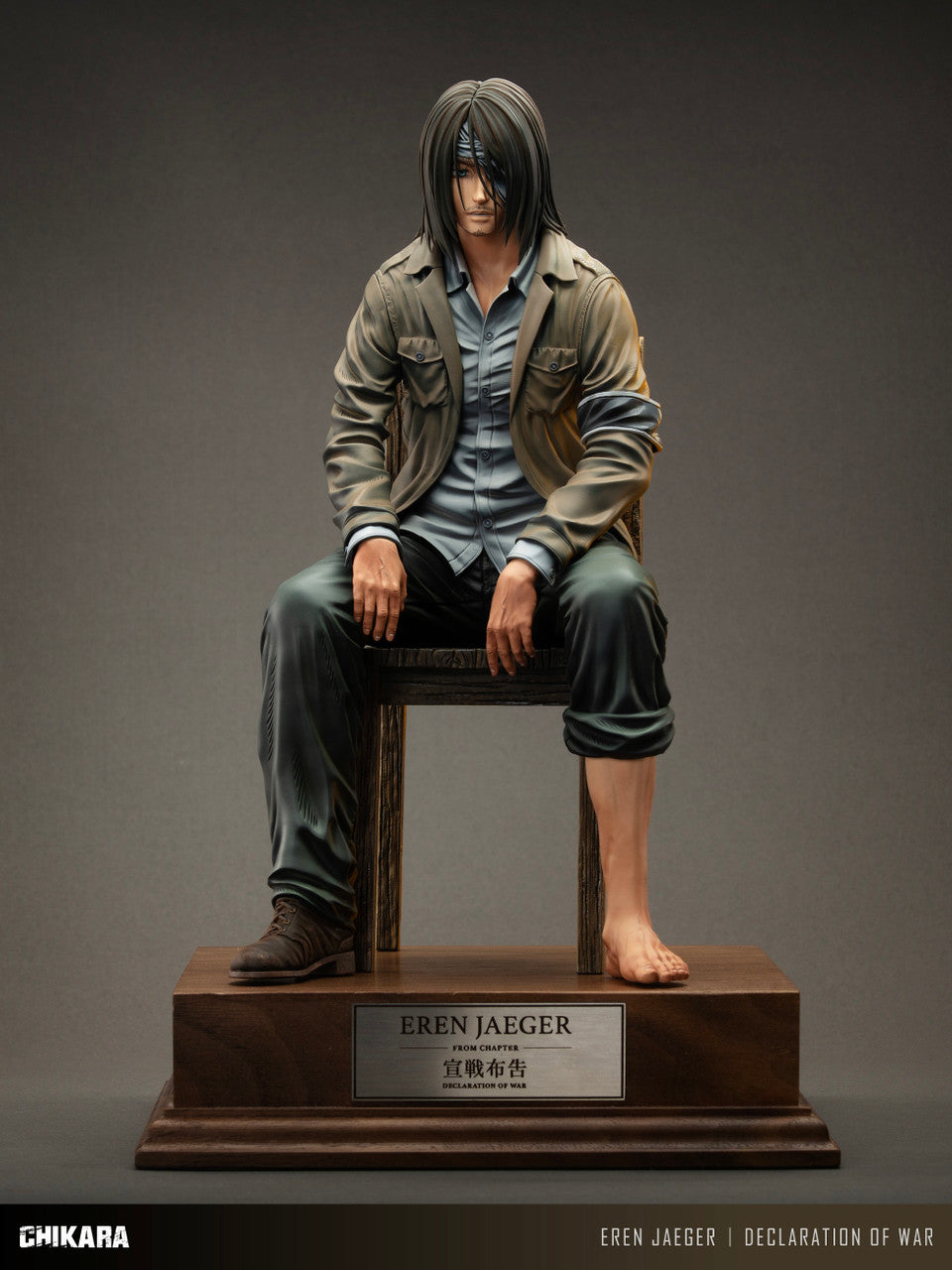 [Pre-Order] CHIKARA Studio  - Statue - Attack on Titan - Eren Jaeger
