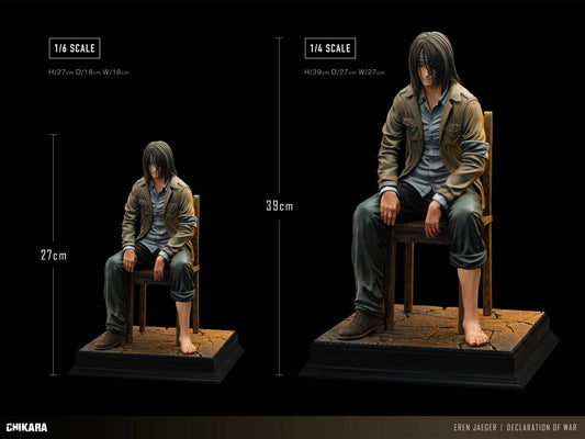 [Pre-Order] CHIKARA Studio  - Statue - Attack on Titan - Eren Jaeger