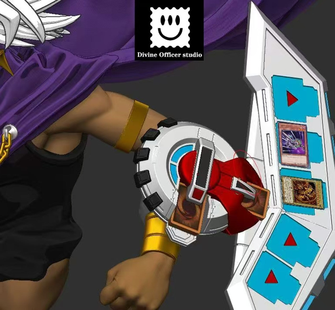 [Pre-Order] Divine Officer Studio - Statue - Yu-Gi-Oh! - The Three Phantom Gods Series #1 Fusion Marik Ishtar & The Winged Dragon of Ra