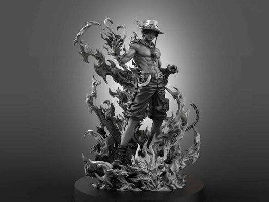 [Pre-Order] LX Studio & SY Studio - Statue - One Piece - Portgas D Ace