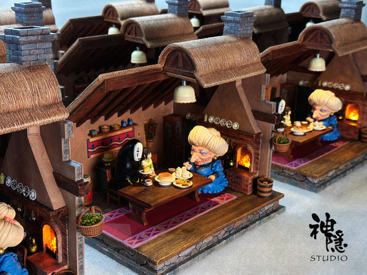 [Warehouse in Stock] Shen Yin Studio - Statue - Spirited Away - Zeniba' Home with LED