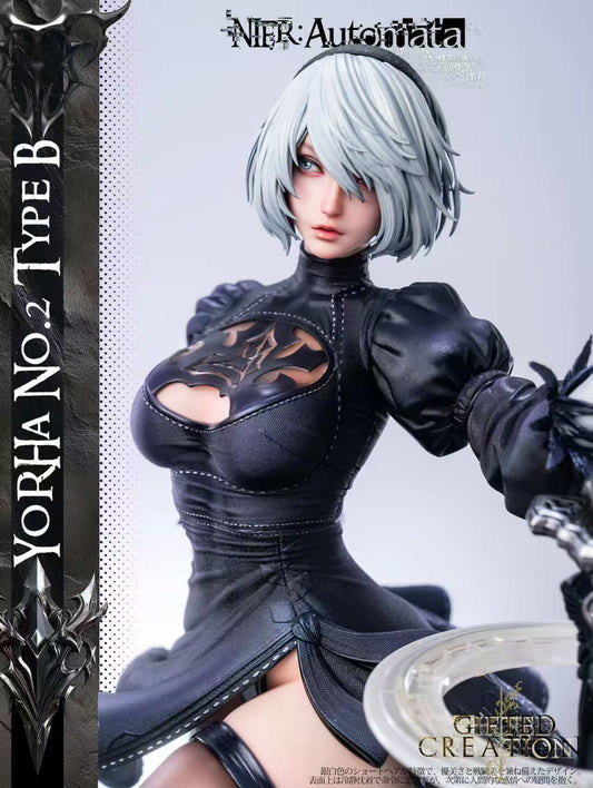 [Pre-Order] Gifted Creation Studio - Statue - NieR:Automata - 2B & Eve Outfit Change Time