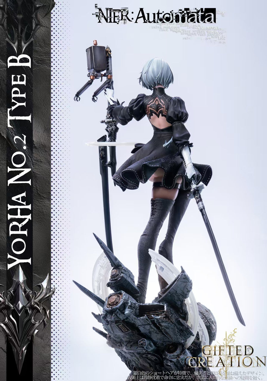 [Pre-Order] Gifted Creation Studio - Statue - NieR:Automata - 2B & Eve Outfit Change Time