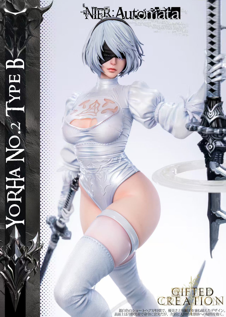 [Pre-Order] Gifted Creation Studio - Statue - NieR:Automata - 2B & Eve Outfit Change Time
