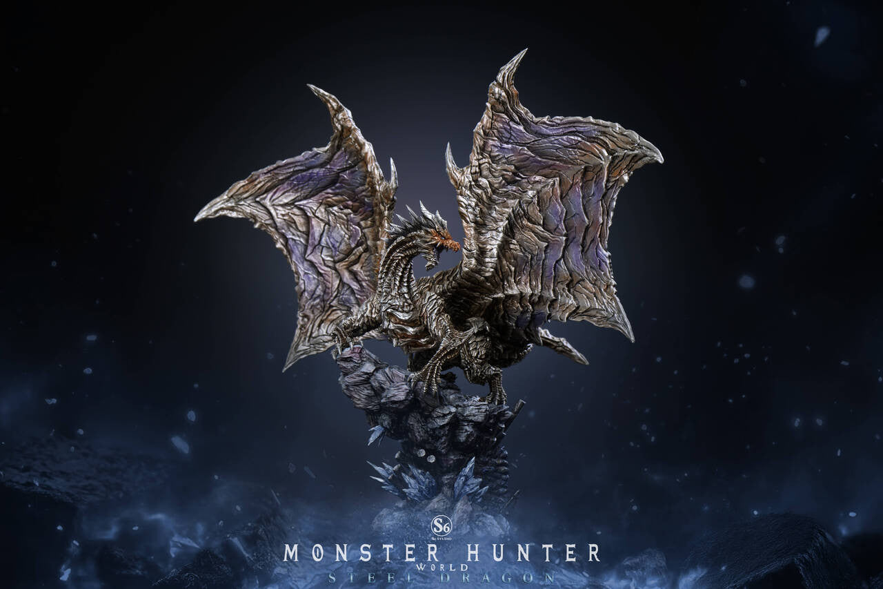 [Pre-Order] S6 studio - Statue - Monster Hunter - Kushala Daora (Steel Dragon)