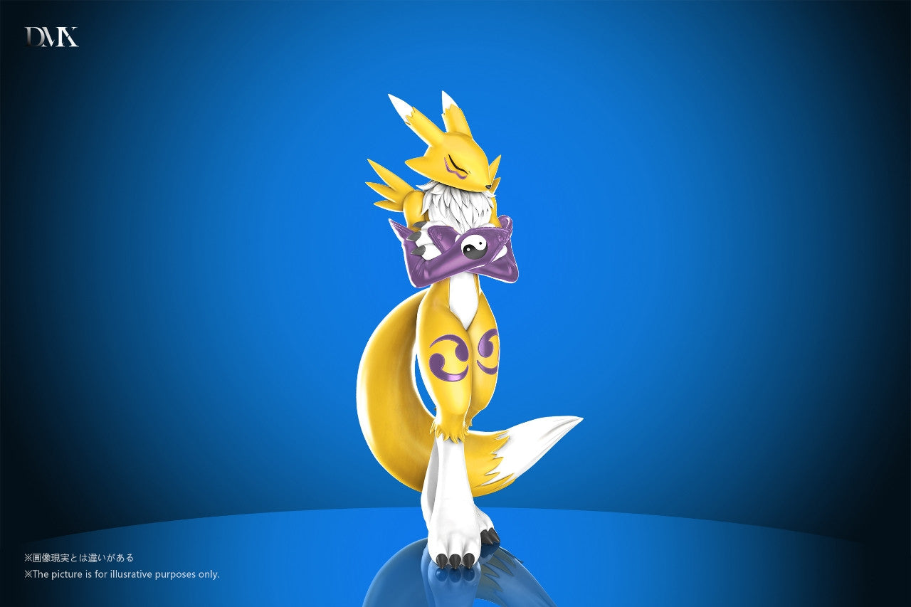 [Pre-Order] DMX Studio - Statue - Digimon - Adventure 3 Makino Ruki & Kyubimon & Renamon