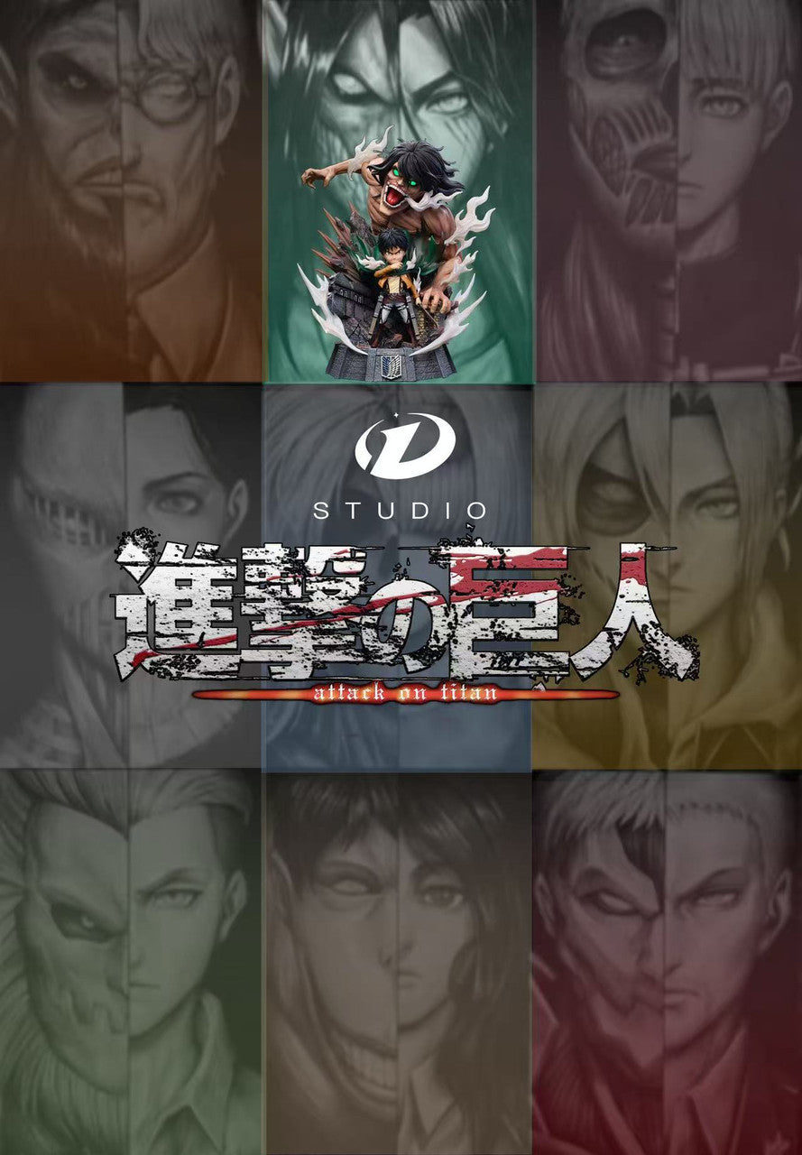 [Pre-Order] D Studio - Statue - Attack on Titan - #1 Eren