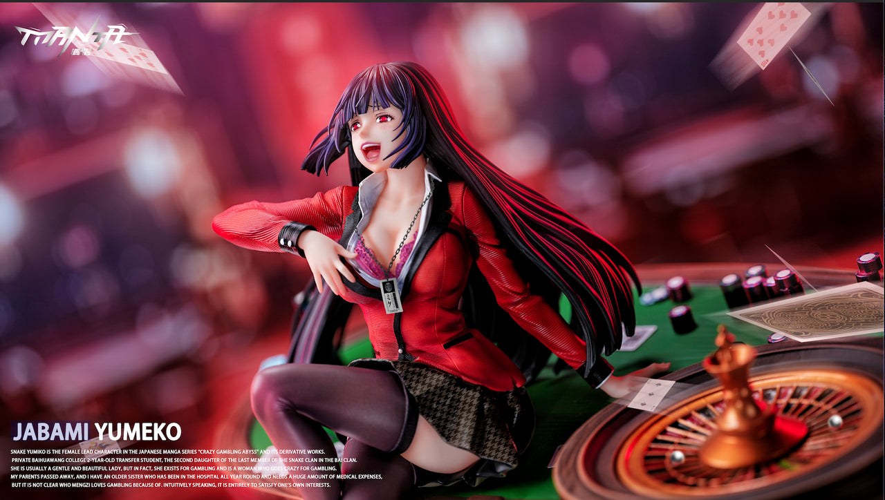 [Pre-Order] Manta Studio - Statue - Kakegurui - Kneeling Series Jabami Yumeko
