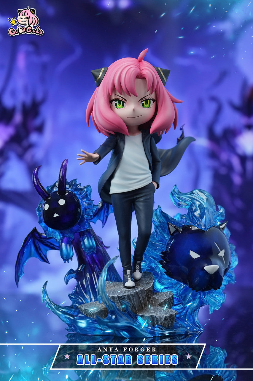 [Pre-Order] GuluGulu Studio - Statue - Spy x Family - Anya cos Sung Jin Woo with LED