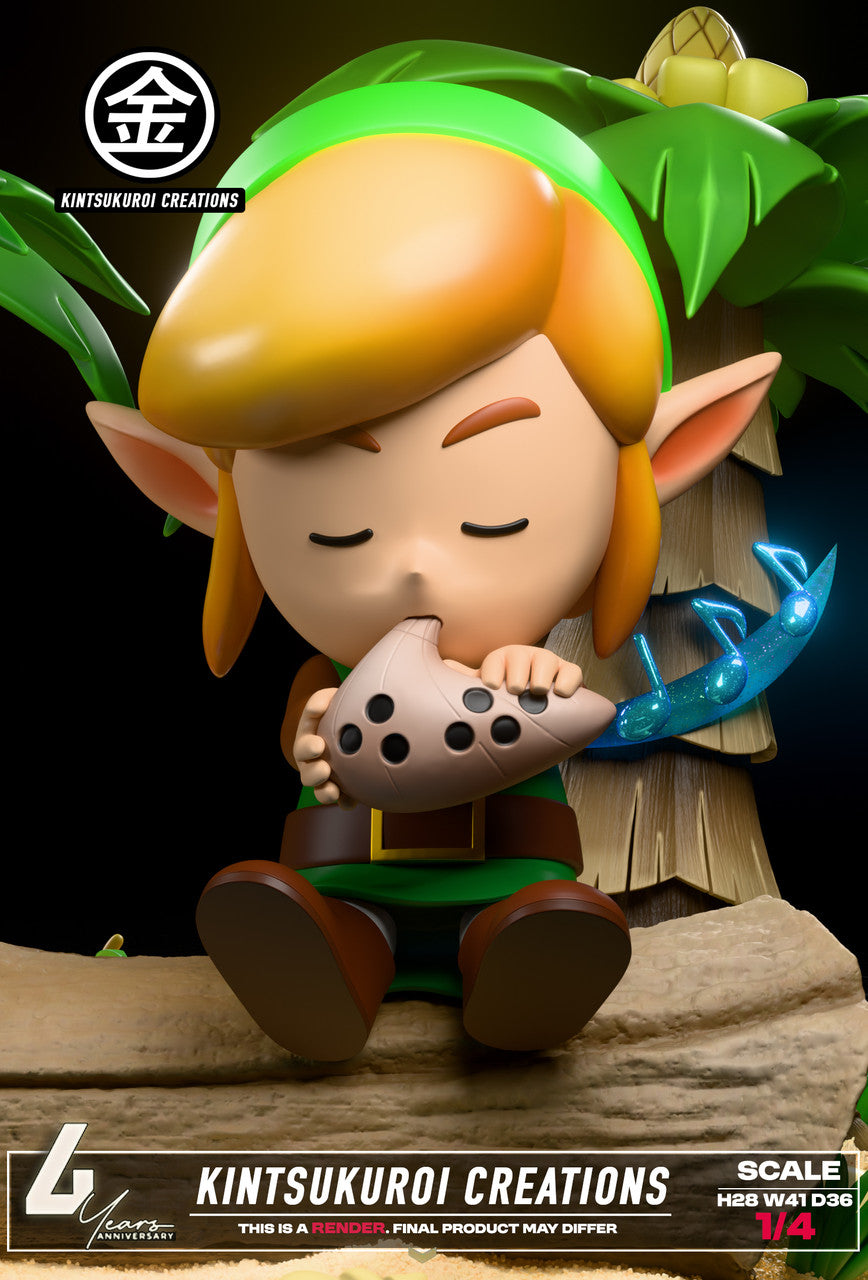 [Pre-Order] Kintsukuroi creations Studio - Statue - The Legend of Zelda - LINK AND MARIN 14 DIORAMA