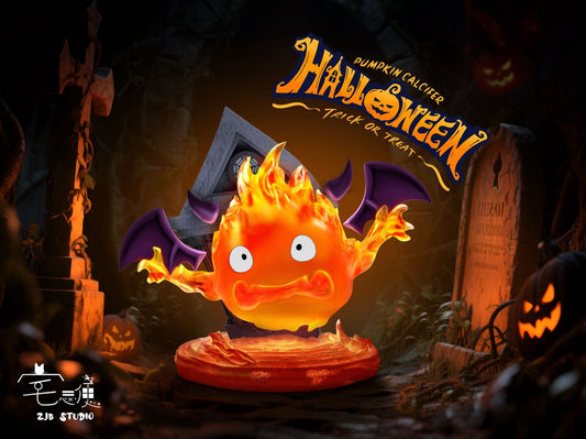 [Pre-Order] ZJB Studio - Statue - Howl's Moving Castle - Halloween Demon Pumpkin Calcifer