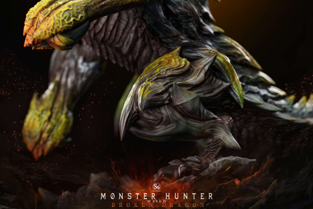 [Pre-Order] S6 studio - Statue - Monster Hunter - Brachydios & Raging Brachydios