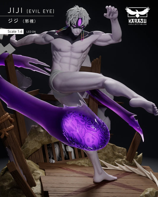 [Pre-Order] Karasu Collectibles - Statue - Dan Da Dan - JiJi Evil eye with LED